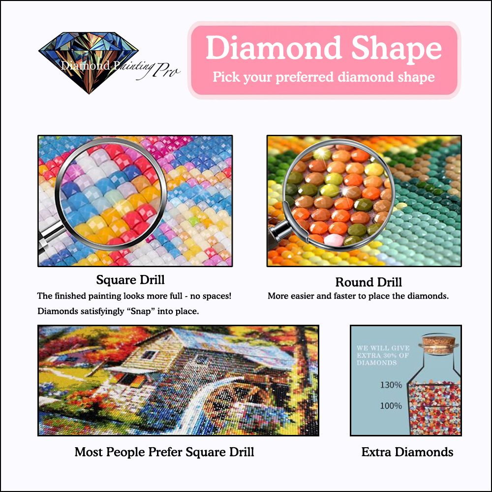 Flying House | Diamond Painting