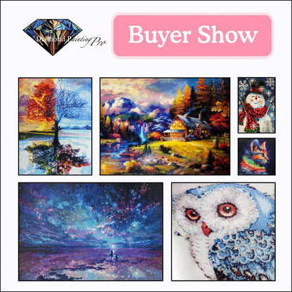 Flying House | Diamond Painting