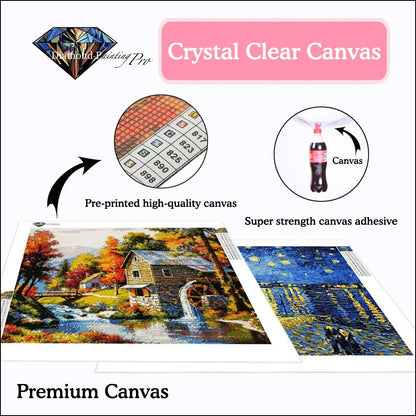 Flying House | Diamond Painting