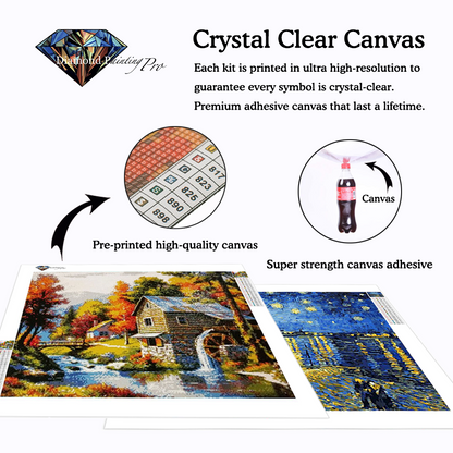 Flying House | Diamond Painting 3